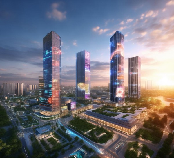 西郊商贸中心项目，赋能智慧未来，推动经济发展